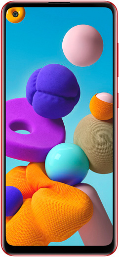 Смартфон Samsung Galaxy A21s 3/32GB A217 (красный)